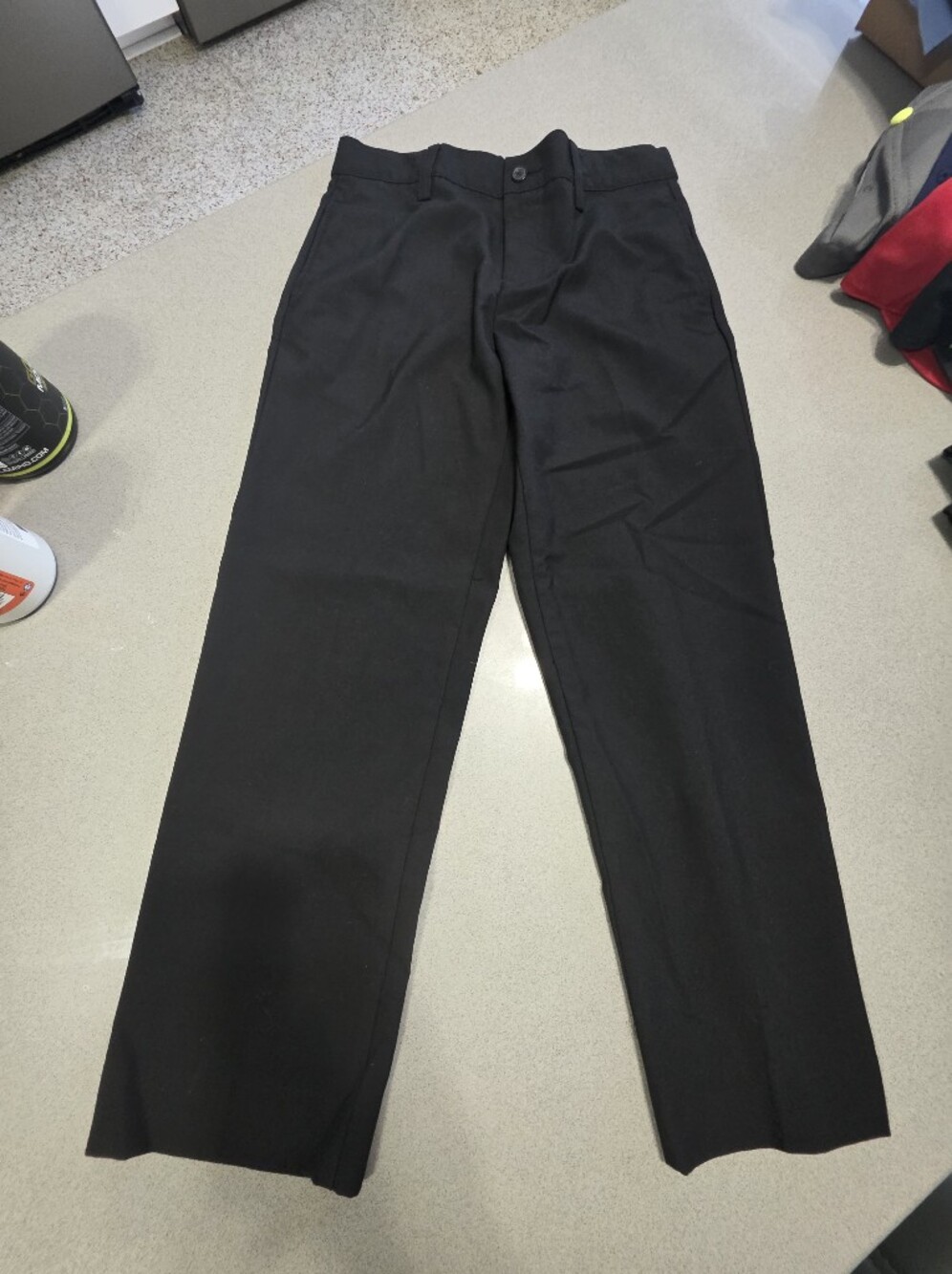 Boy's Black Stretch Dress Pants